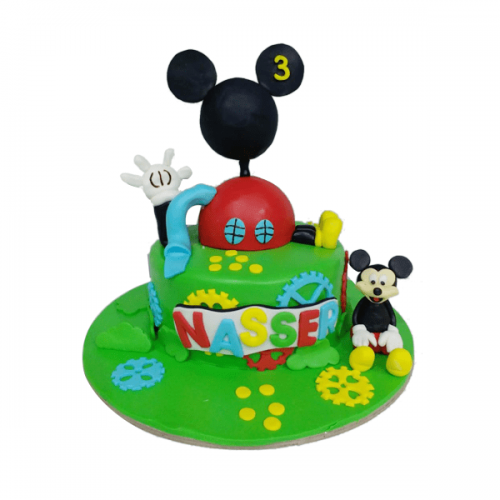 Mickey Mouse Cake 01